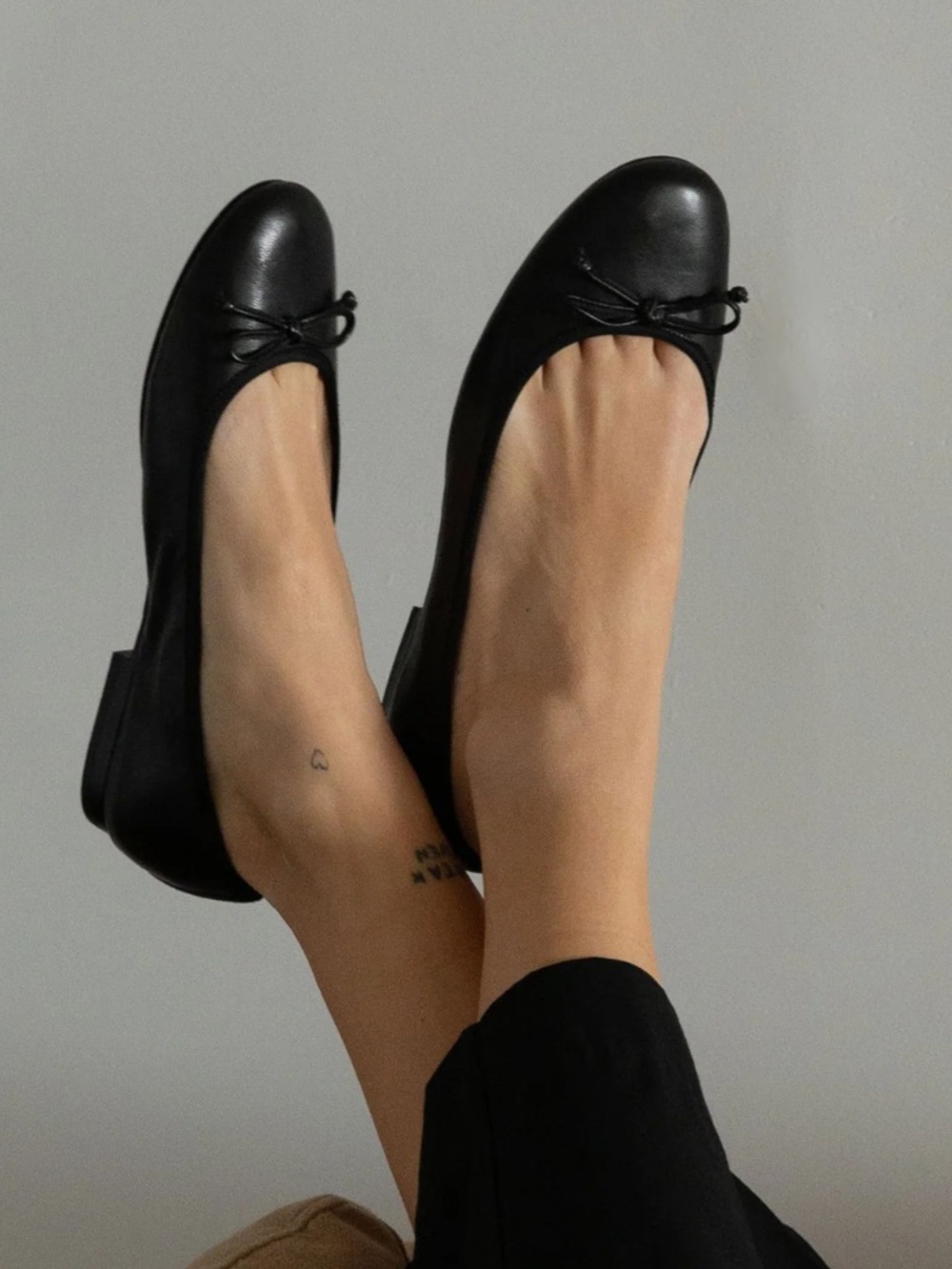 Dolce Vita Black Leather Ballet Flats BRAND NEW NEVER WORN